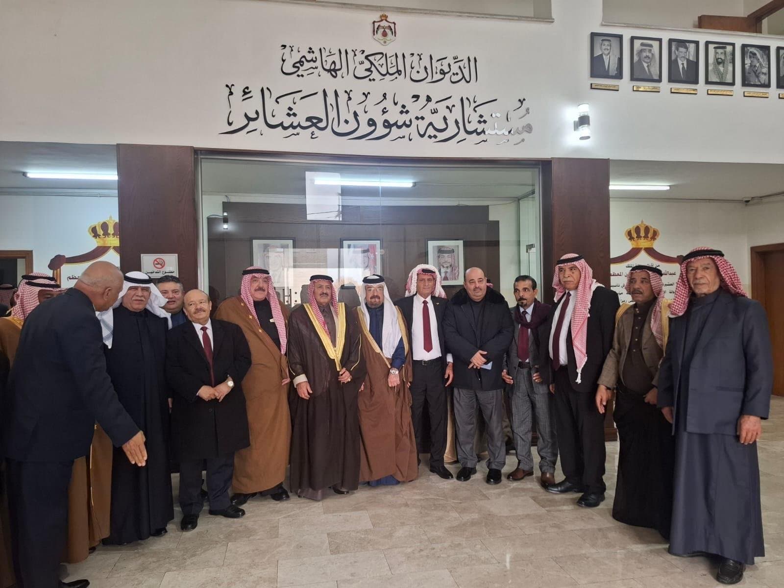 العشائر الأردنية تؤكد وقوفها خلف القيادة الهاشمية ووحدة الصف الوطني