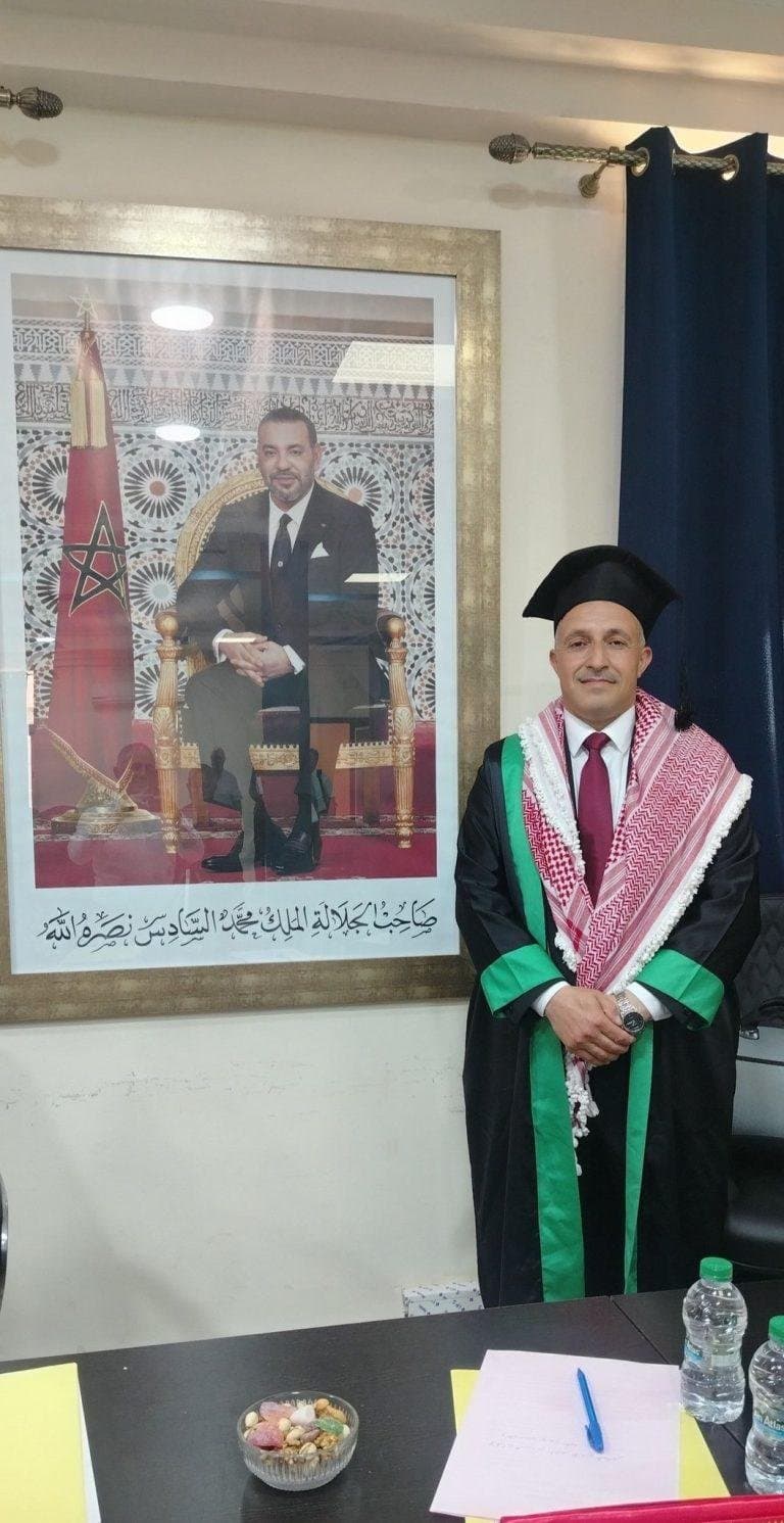 الدكتور أحمد عوض القضاة مبارك ومزيدًا من التوفيق