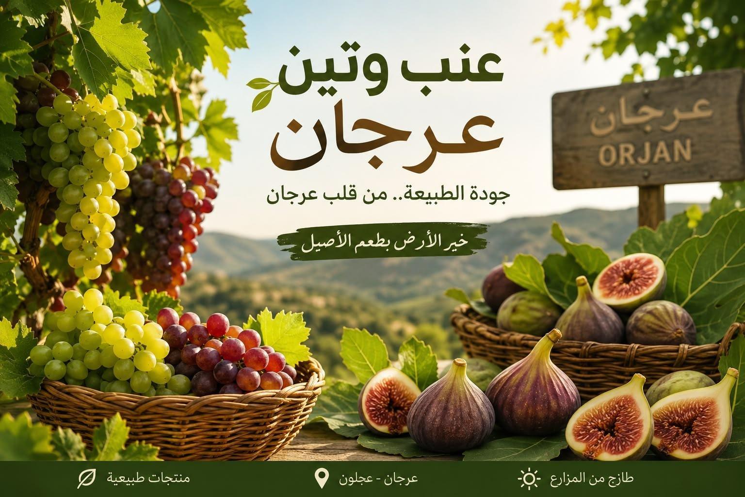 موسم قطاف العنب والتين.. نافذة اقتصادية لأسر بلدة عرجان