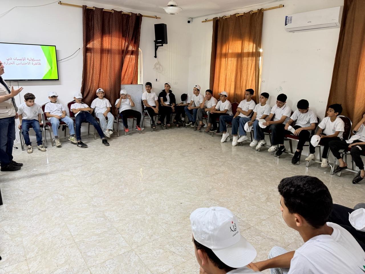 انطلاق فعاليات معسكر التطوع الأخضر في مركز شباب وشابات الجزازة