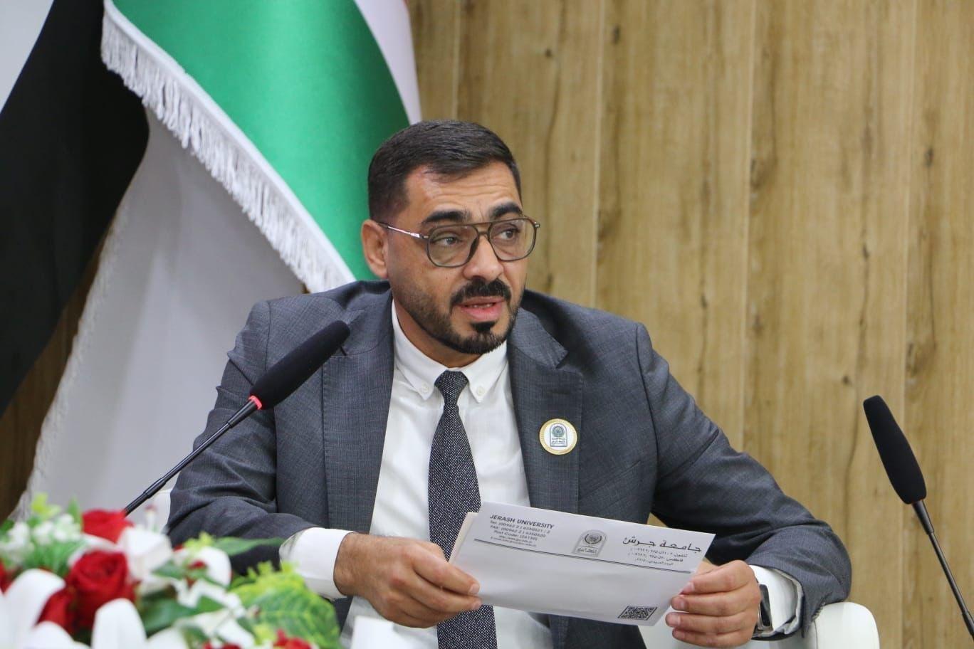 الروابدة يحاضر في جامعة جرش عن السردية الأردنية