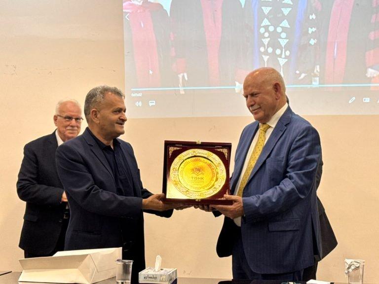 جامعة تشيك تكرم نقابة الصحفيين الأردنيين