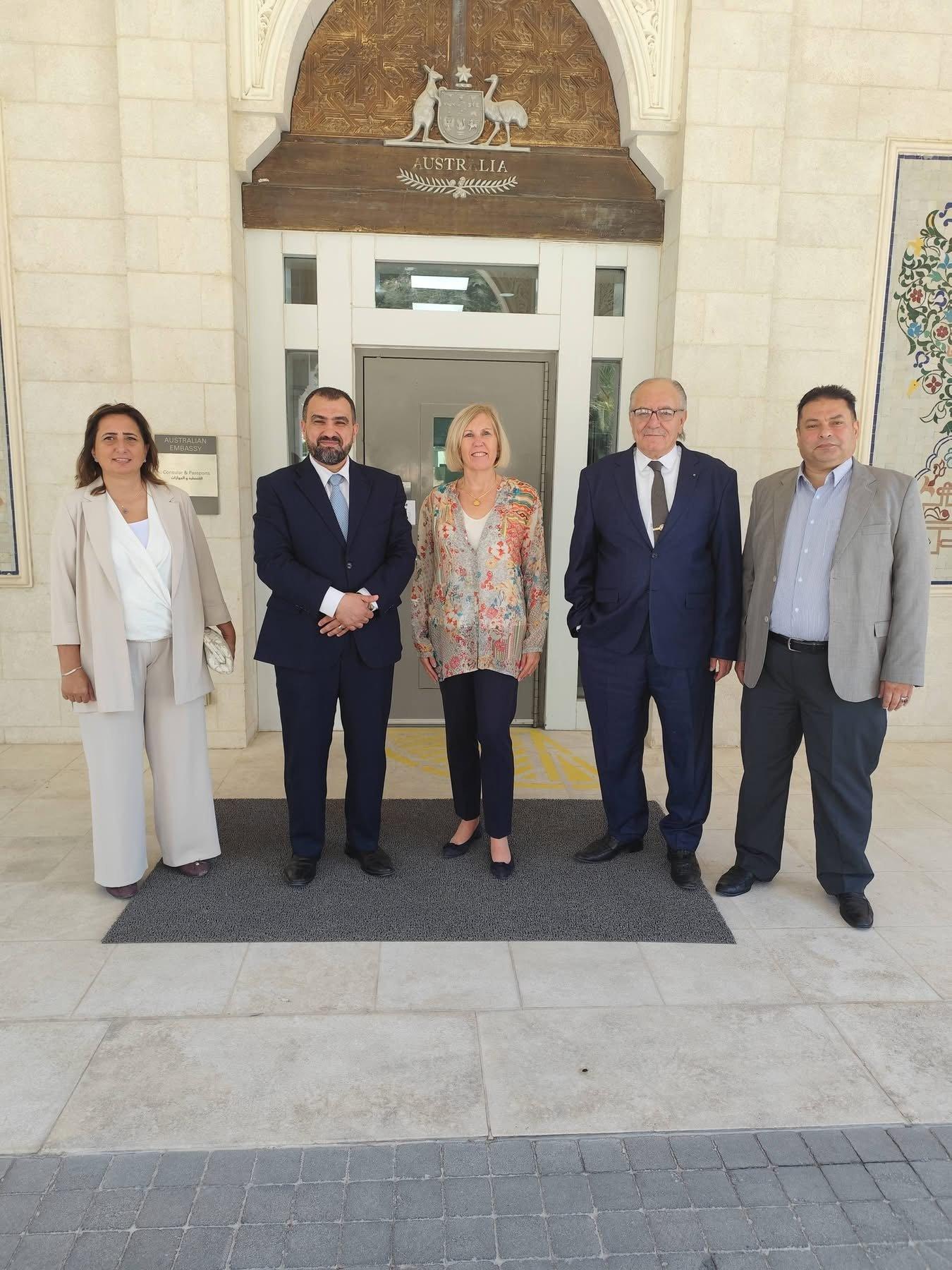 الاتحاد النوعي للنحالين الأردنيين يزور السفارة الأسترالية ويبحث آفاق التعاون ودعم النحالين