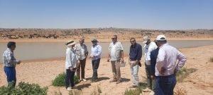 الأميرة بسمة بنت علي تتفقد مشروع استعادة المراعي وحفظ بذور النباتات بالبادية