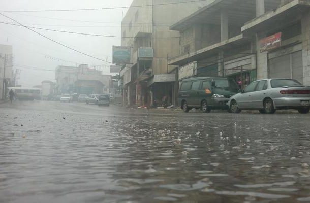 تساقط الامطار ..السبت