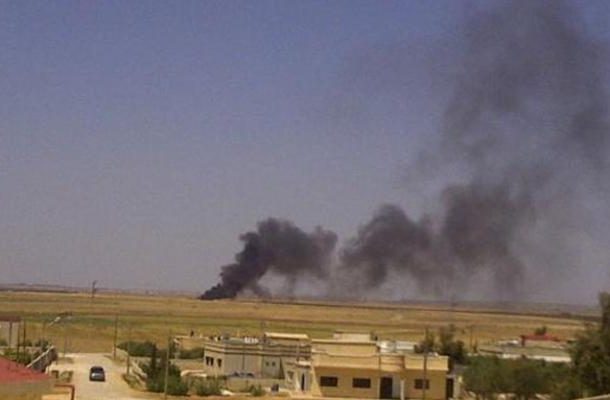 انفجاران في درعا يهزان الرمثا