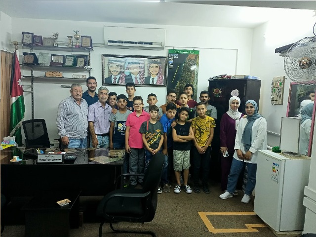 شباب اربد يمثل زياره الى مركز ذوي الاحتياجات الخاصة