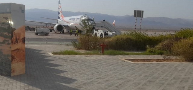أول رحلة جوية من التشيك تحط في مطار الملك حسين