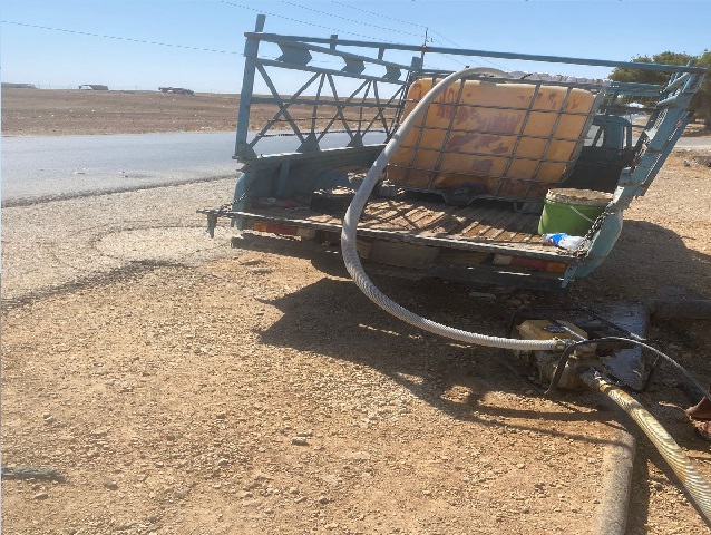 المياه : ضبط اعتداءات على ناقل مياه الموجب شيحان في محافظة الكرك