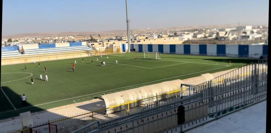 مباراة بين شباب الطرة واكاديمية اشبال