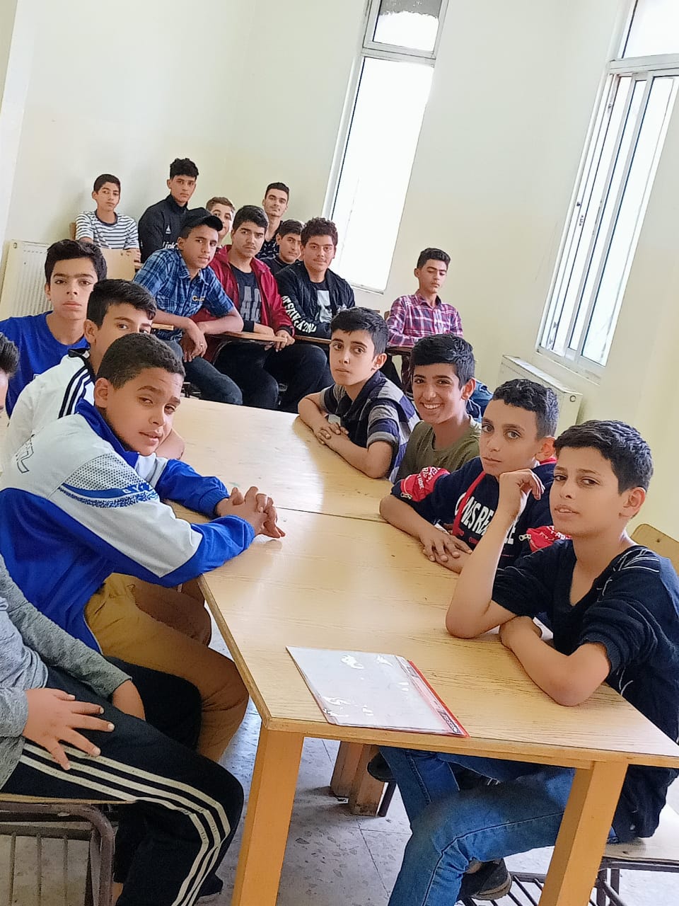الاجتماع الاول للجنة الكشفية في شباب اربد