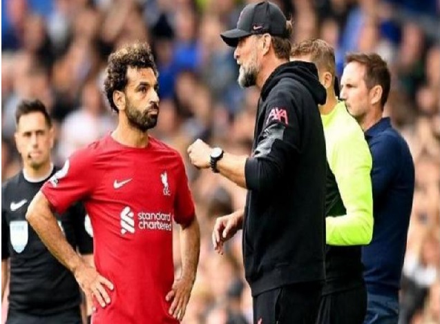 كلوب يعترف بمشكلة محمد صلاح في ليفربول