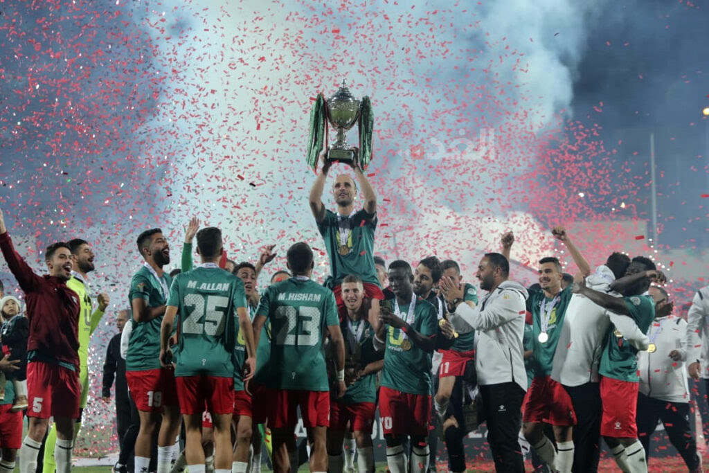 الوحدات بطلا لكأس الأردن للمرة 11 في تاريخه