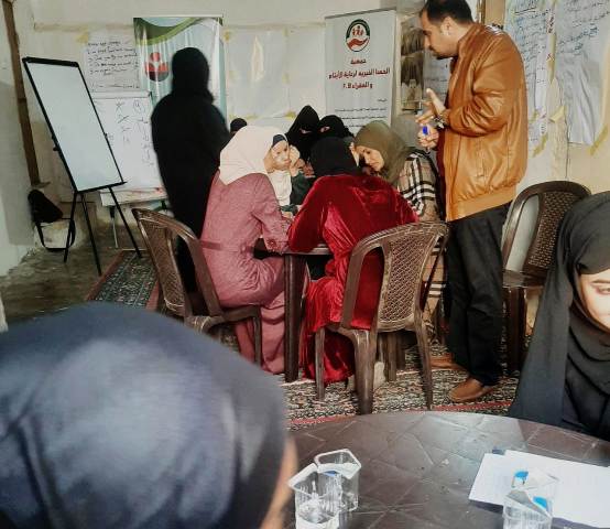 ورشة عن بناء القدرات وكسب التأييد في جمعية الحسا الخيرية