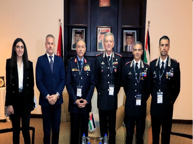 مدير الأمن العام يلتقي رؤساء الوفود الشرطية المشاركة بسوفكس