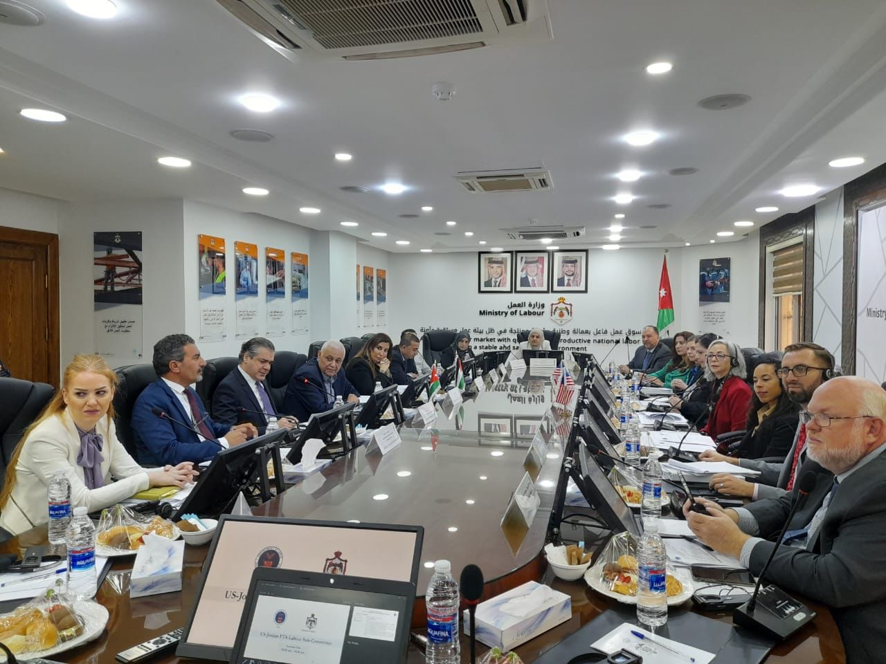 لجنة العمل الأردنية الأمريكية المشتركة تعقد اجتماعها الرابع