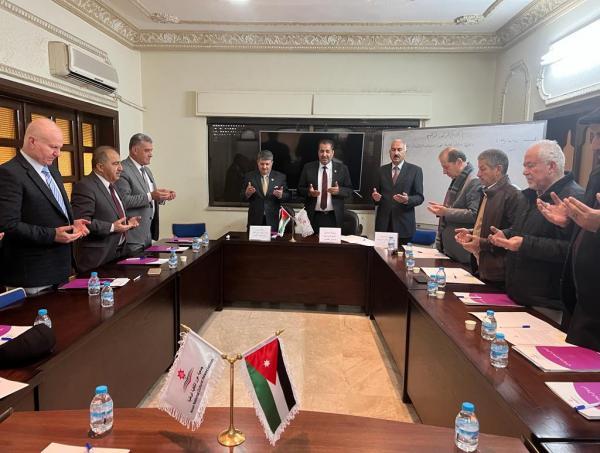 جمعية عَون الثقافية الوطنية تعقد إجتماعها في فرع إربد