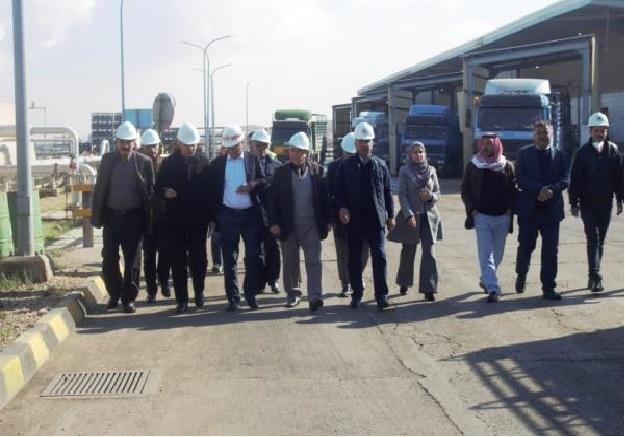 الخرابشة يتفقد جاهزية محطة تعبئة غاز عمان