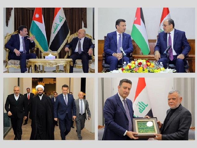 الوفد البرلماني يلتقي المالكي والعبادي والعامري والخزعلي والحزب الكردستاني