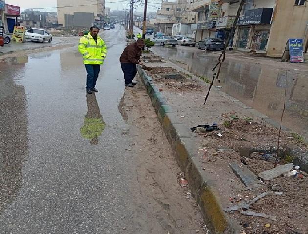 لقطات لنشامى بلدية الجنيد في الميدان