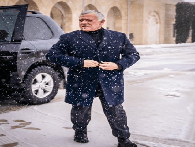 الملك في الثلج