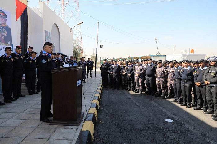 مدير الأمن العام يزور قيادة إقليم الوسط