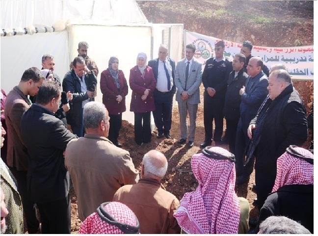 ورشة تدريبية ضمن محور المدرسة الحقلية التابعة لجمعية البيئة.