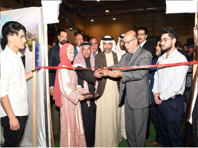 افتتاح معرض الجاليات التراثي السابع عشر في جامعة العلوم