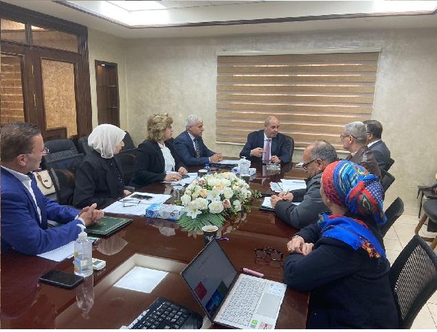 الشمالي يلتقي مجلس ادارة العراقية الأردنية للصناعة