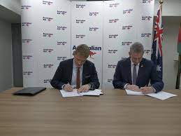 توقيع عقد شراكة ما بين  السفارة الأسترالية وأجيال السلام