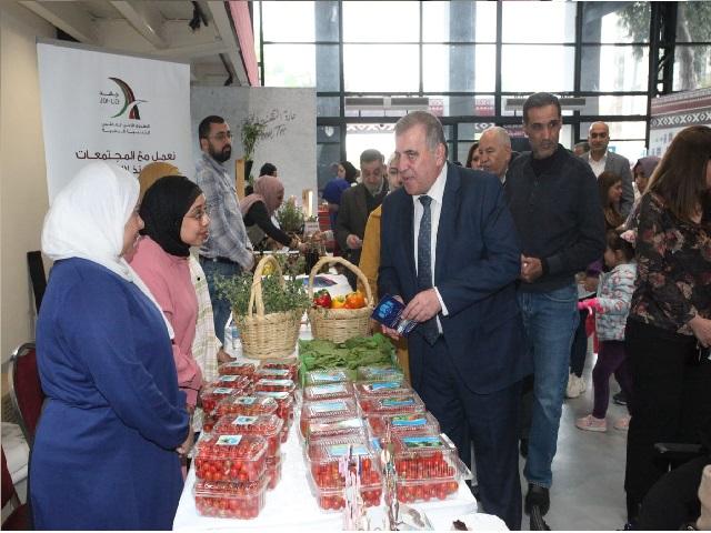 برنامج الأمم المتحدة الإنمائي وأمانة عمان يفتتحان بازار 