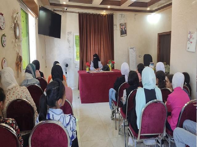 اعلام مراكز الشابات في جرش