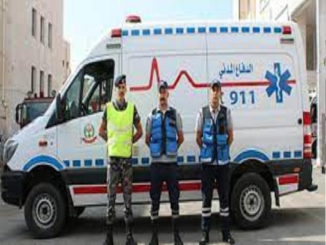 الدفاع المدني يخمد حريق عدد من المركبات بمحافظة الزرقاء
