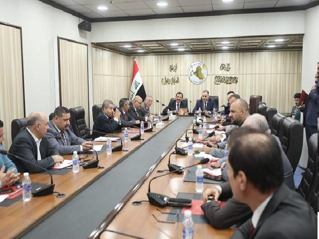 الوفد النيابي الأردني يلتقي النائب الثاني لرئيس مجلس النواب العراقي