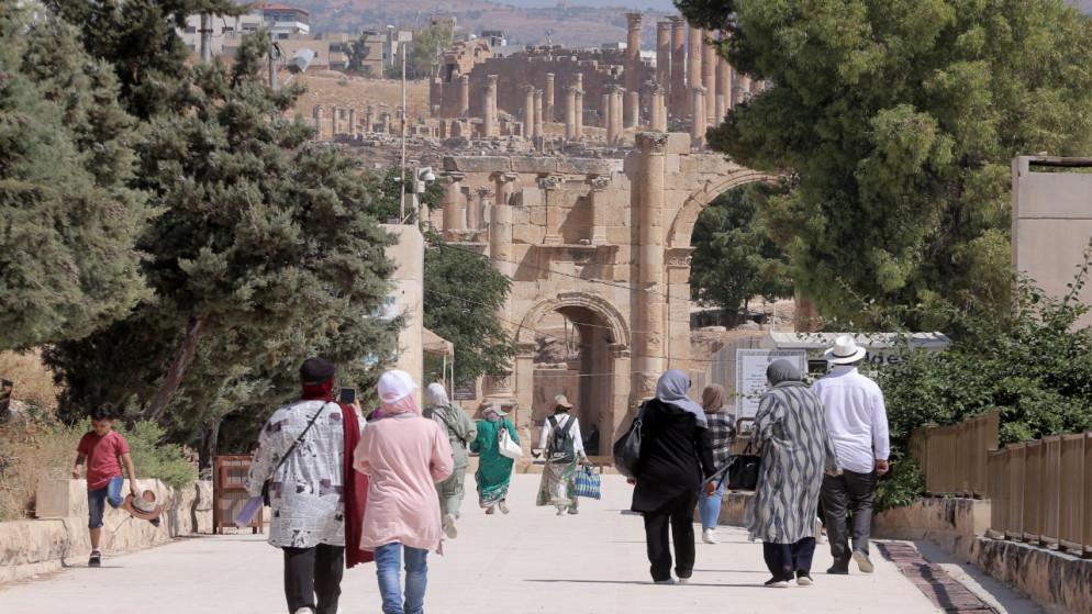 3.7 مليون زائر إلى الأردن خلال 7 شهور بارتفاع نسبته 51.3 %