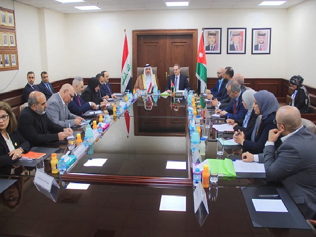 الهواري يستقبل رئيس وأعضاء لجنة مكافحة المخدرات والمؤثرات العقلية في البرلمان العراقي