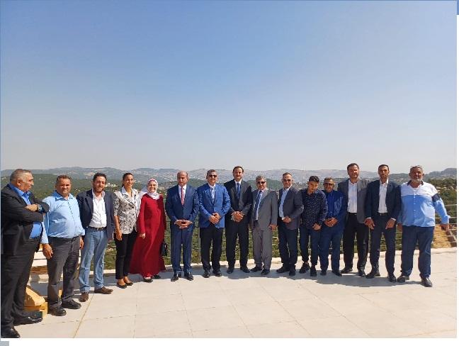 لجنة السياحة والاثار والخدمات العامة تزور عجلون ..صور