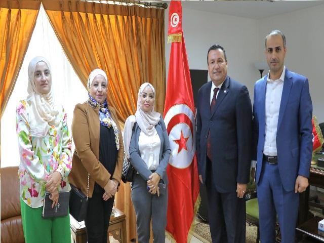 البرلمانية الأردنية التونسية تزور السفارة التونسية