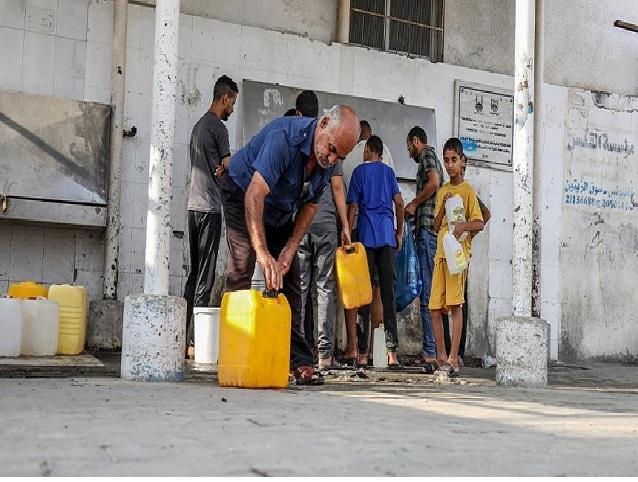 اليونيسيف: نقص كارثي في مياه الشرب في غزة