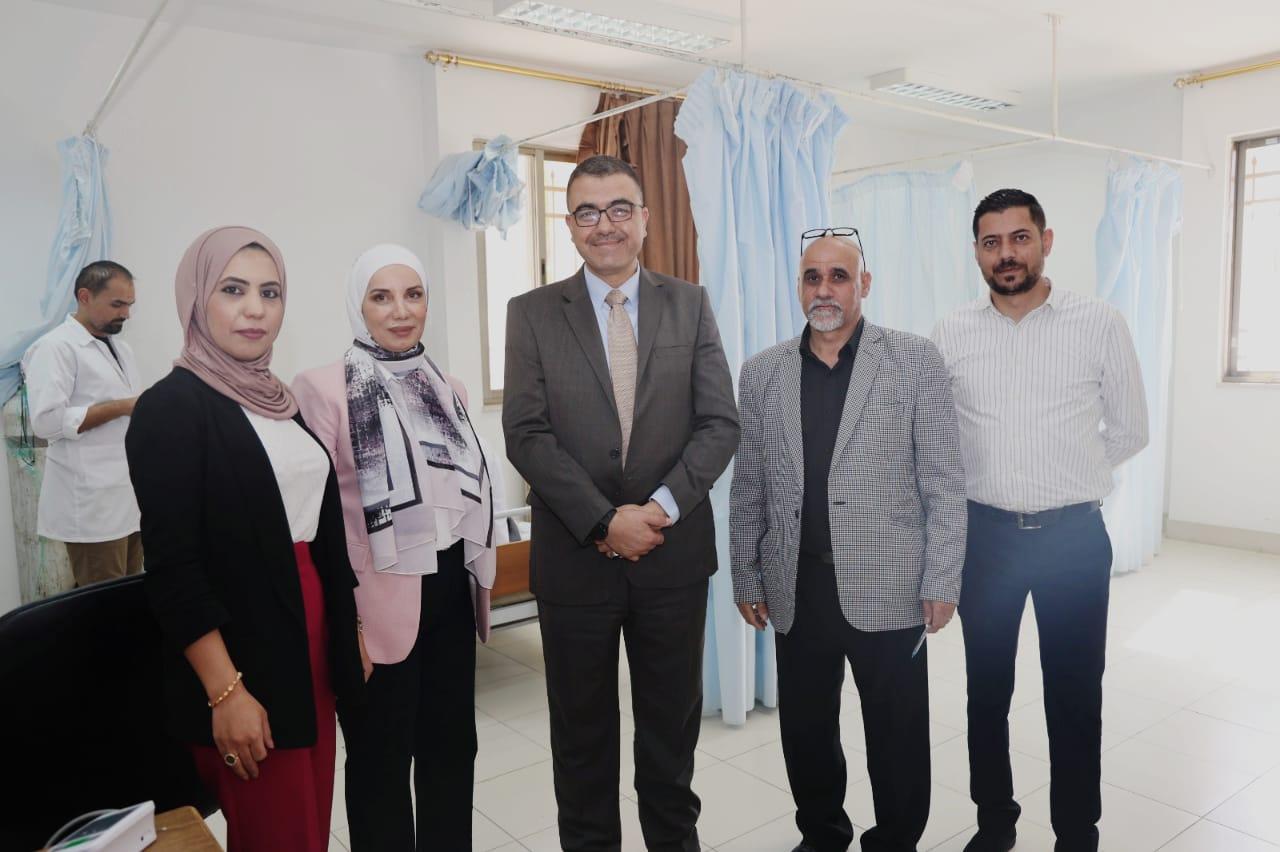 جامعة عجلون الوطنية تنظم حملة تبرع بالدم