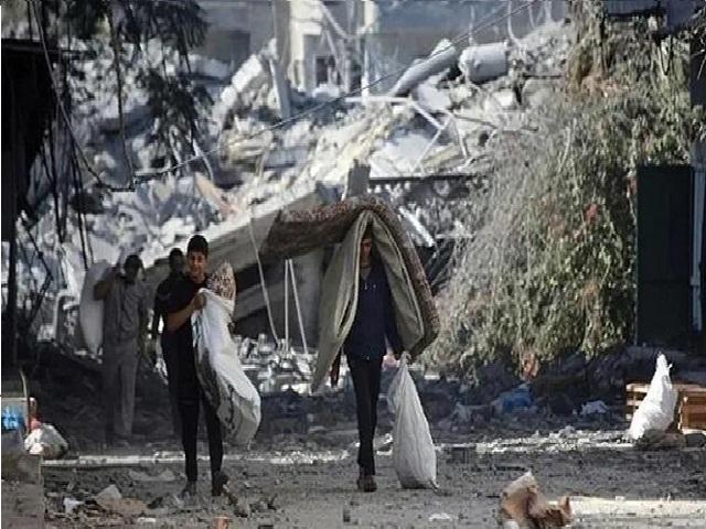 ملاجئ غزة لا تستطيع استيعاب الوافدين الجدد