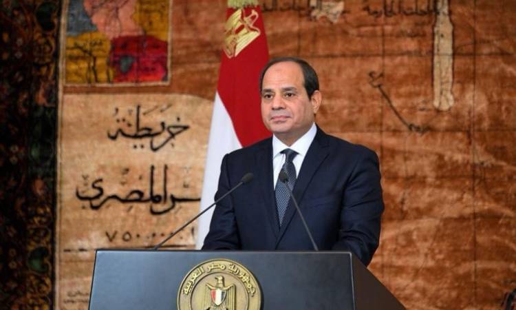 الرئيس السيسي: - أدعو أن نقف جميعاً احتراماً وحداداً على أهلنا الذين سقطوا في فلسطين