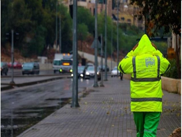 امانة عمان تعلن الطوارئ المتوسطة للتعامل مع عدم الاستقرار الجوي