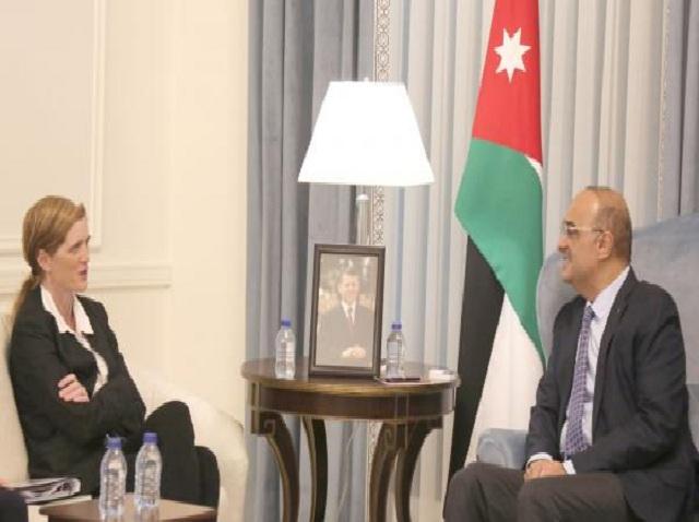 الخصاونة لمديرة الـUSAID: الحرب على غزة أثرت على بعض القطاعات