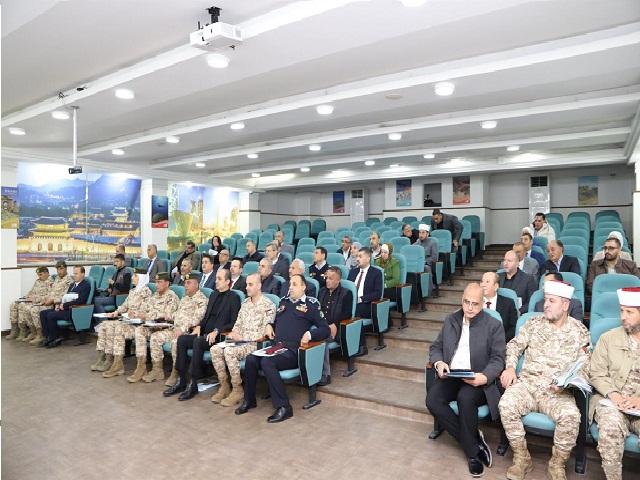 رئيس جامعة البلقاء يلتقي عمداء الكليات الخاصة والعسكرية والوطنية