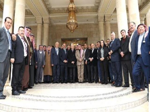 العيسوي يلتقي متقاعدين عسكريين ومحاربين قدامى من محافظة عجلون