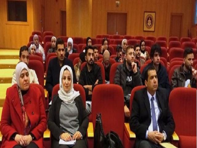 هيئة الأوراق المالية ومؤسسات السوق تستقبل وفداً طلابياً كلية عمان الجامعية للعلوم المالية والإدارية