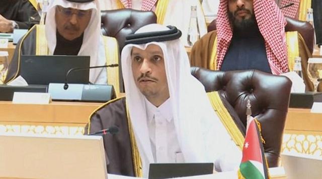 رئيس وزراء قطر: دور كبير للأردن بالحراك الدولي لوقف العدوان الاسرائيلي