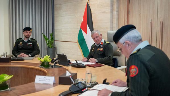 الملك: لا يوجد صعب في وجه الأردن أمام معنوية وعزيمة منتسبي الجيش العربي والأجهزة الأمنية