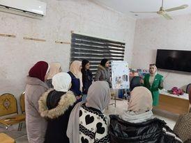 ورشه حول الاقتصاد الأخضر  في مركز شابات جرش